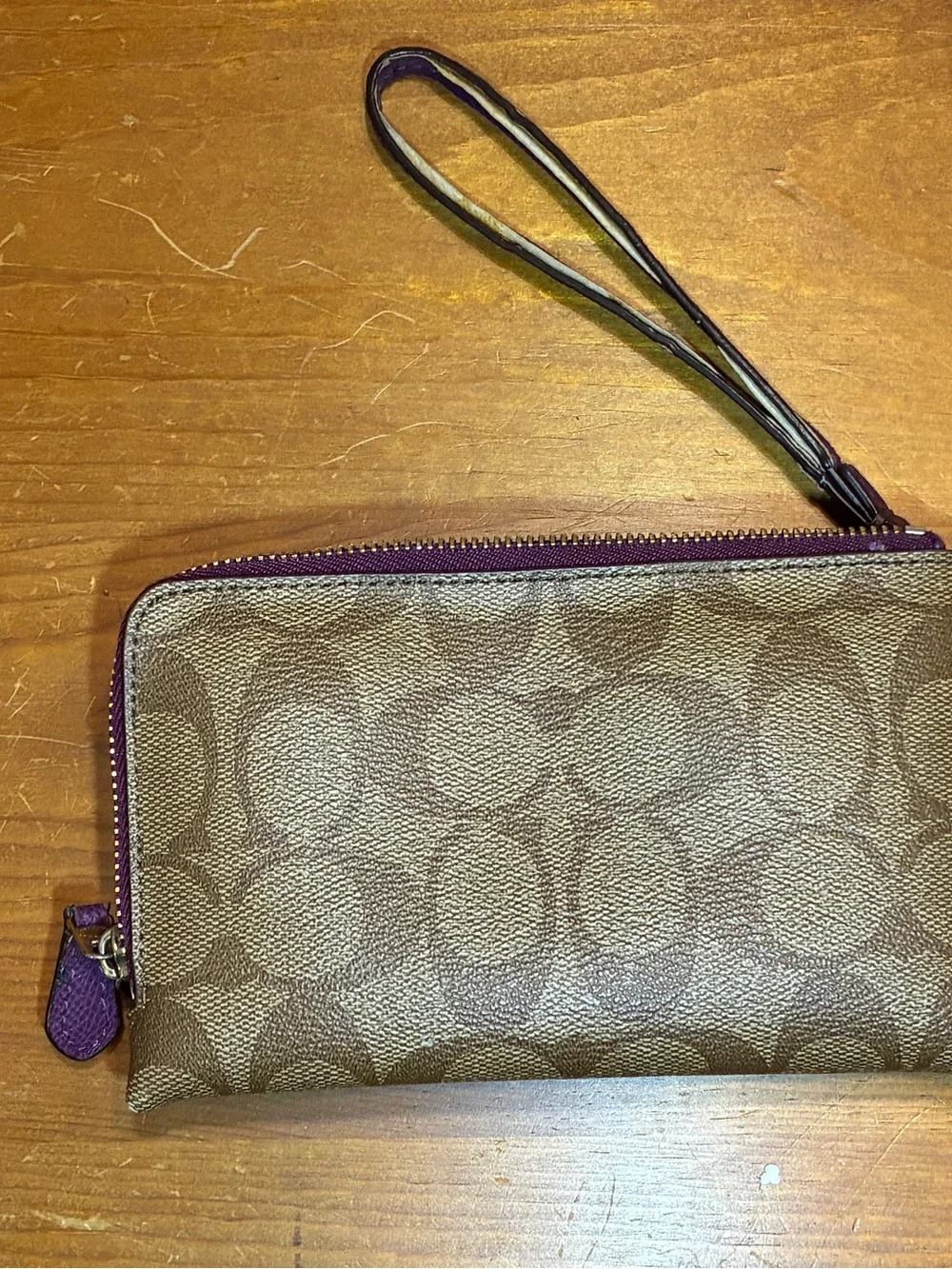 Coach signature monogram
